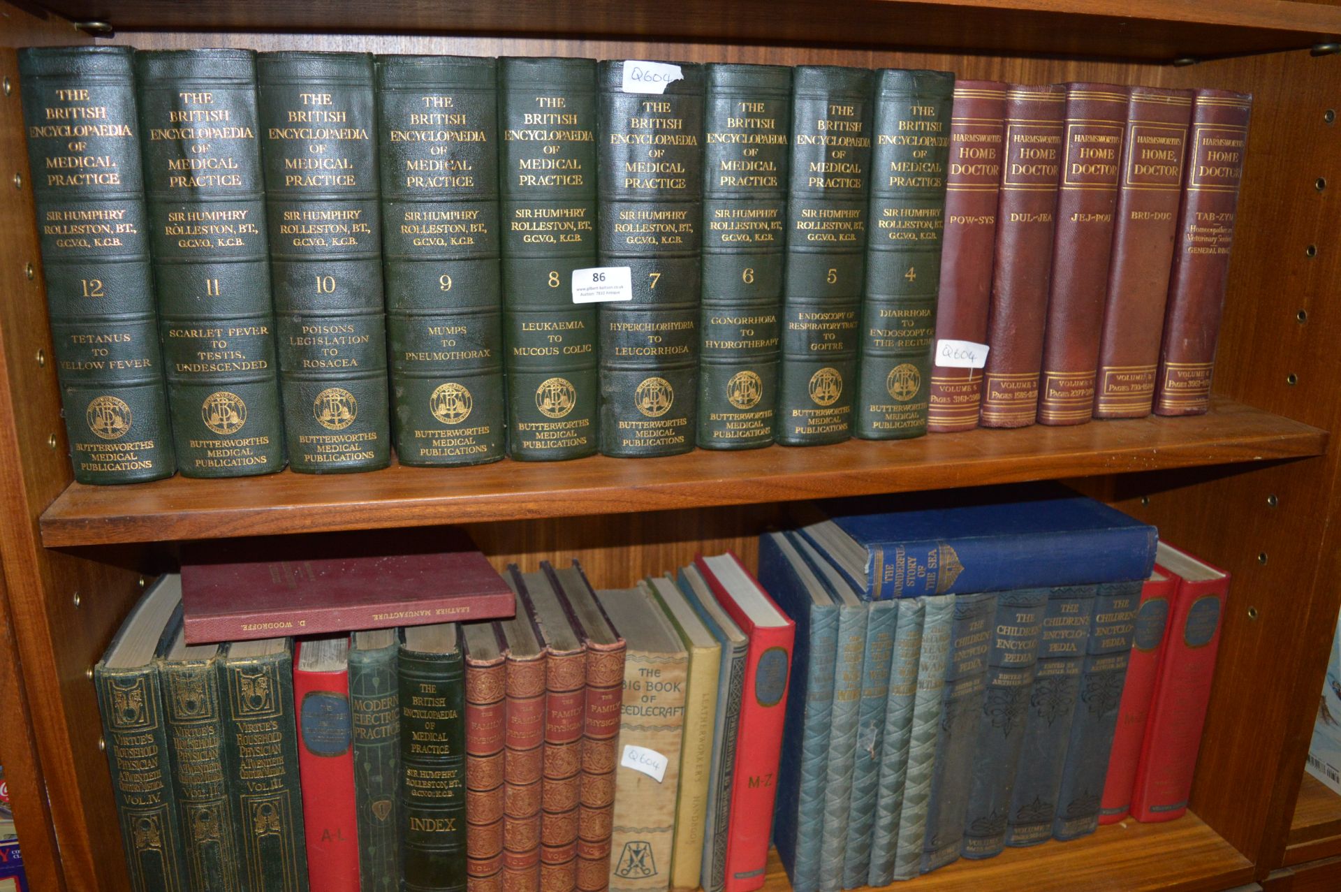 Collection of Encyclopedias of Medical Practice; Home Doctor, Family Physician, etc.