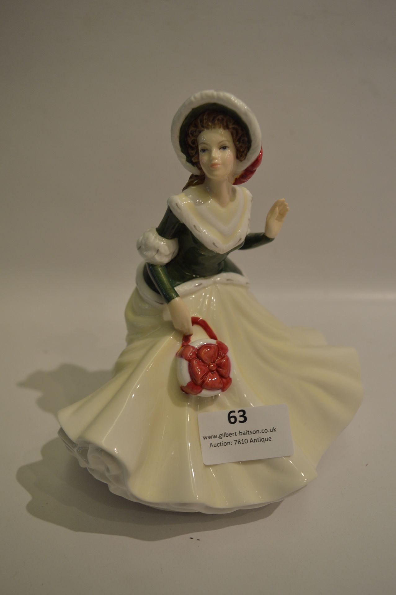 Royal Doulton Figurine "Pretty Ladies Christmas Day 2008" HN5210