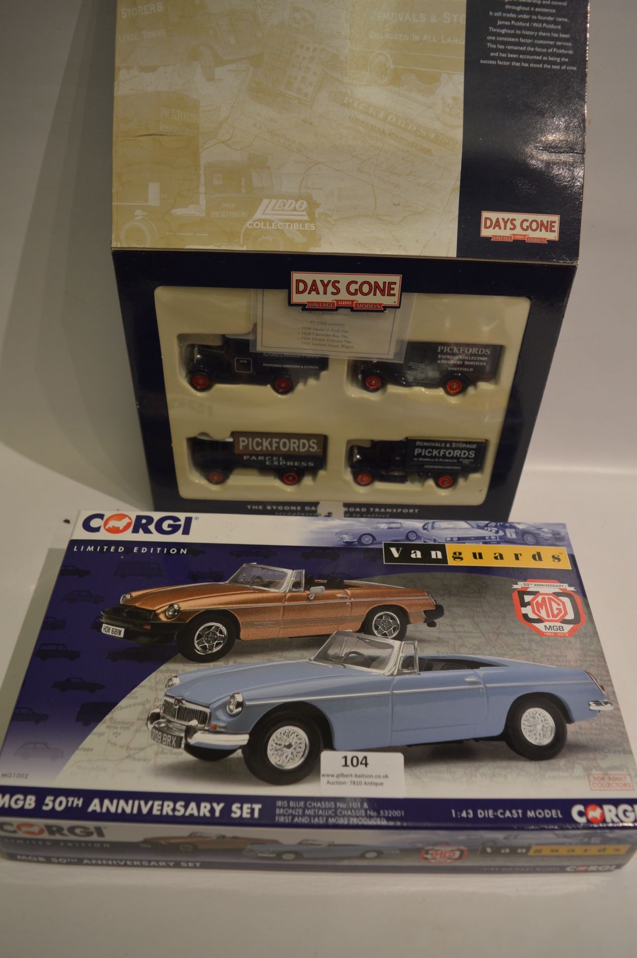 Boxed Corgi MBG and a Days Gone Pickford Trucks Collection