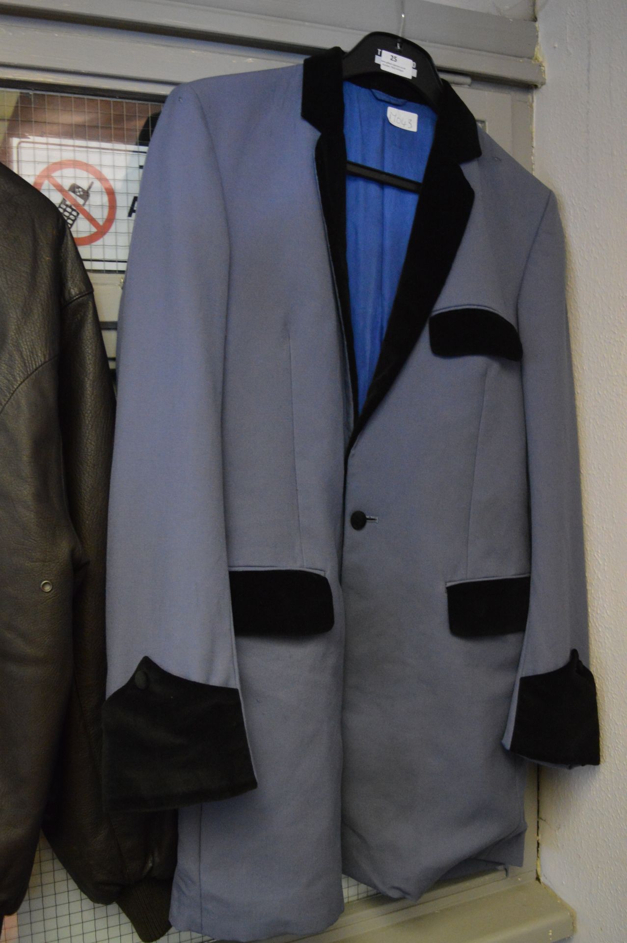 Blue Teddy Boy Jacket