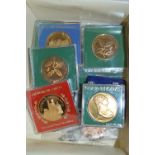 Collection Mint Bronze Commemorative Coins