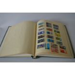 Stamp Album and Contents of British and International Stamps