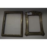 Two Hallmarked Silver Photo Frames