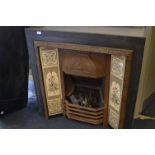 Cast Iron Tiled Fire Insert