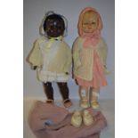 Two Large Pedigree Plastic Dolls