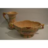 Arthur Wood Floral Patterned Jardiniere and Jug