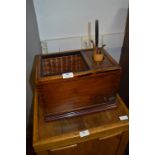 Japanese Smokers Box with Pipes and Tray