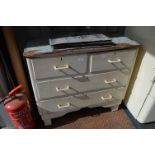 Pine Three Height Chest of Drawers