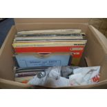 Collection of LP's, 45's and 78's