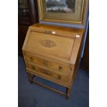 Oak Two Drawer Bureau