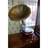 HMV Gramophone with Horn