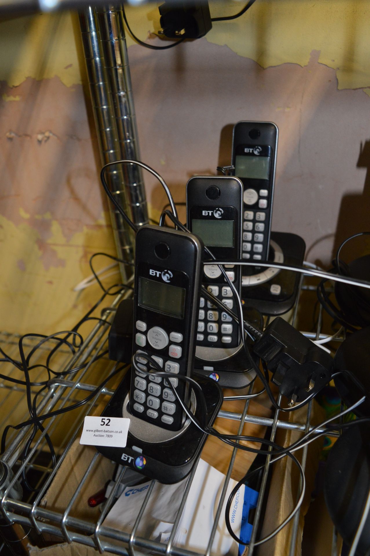 Set of Three BT Cordless Phones