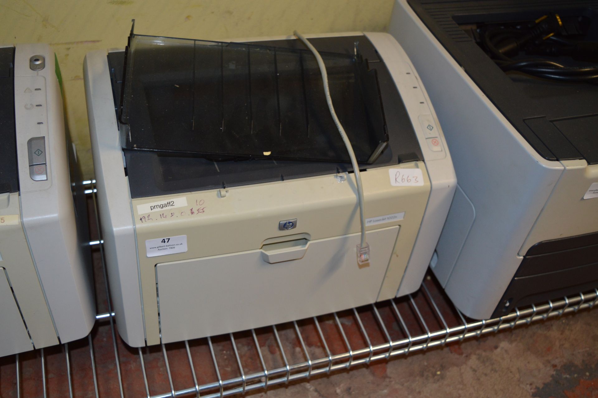 HP 1022NW Printer