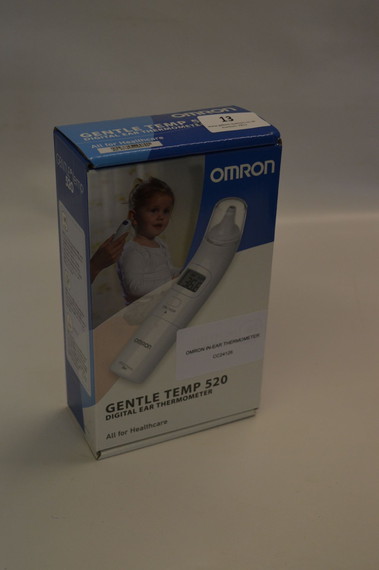 *OMRON IN-EAR THERMOMETER