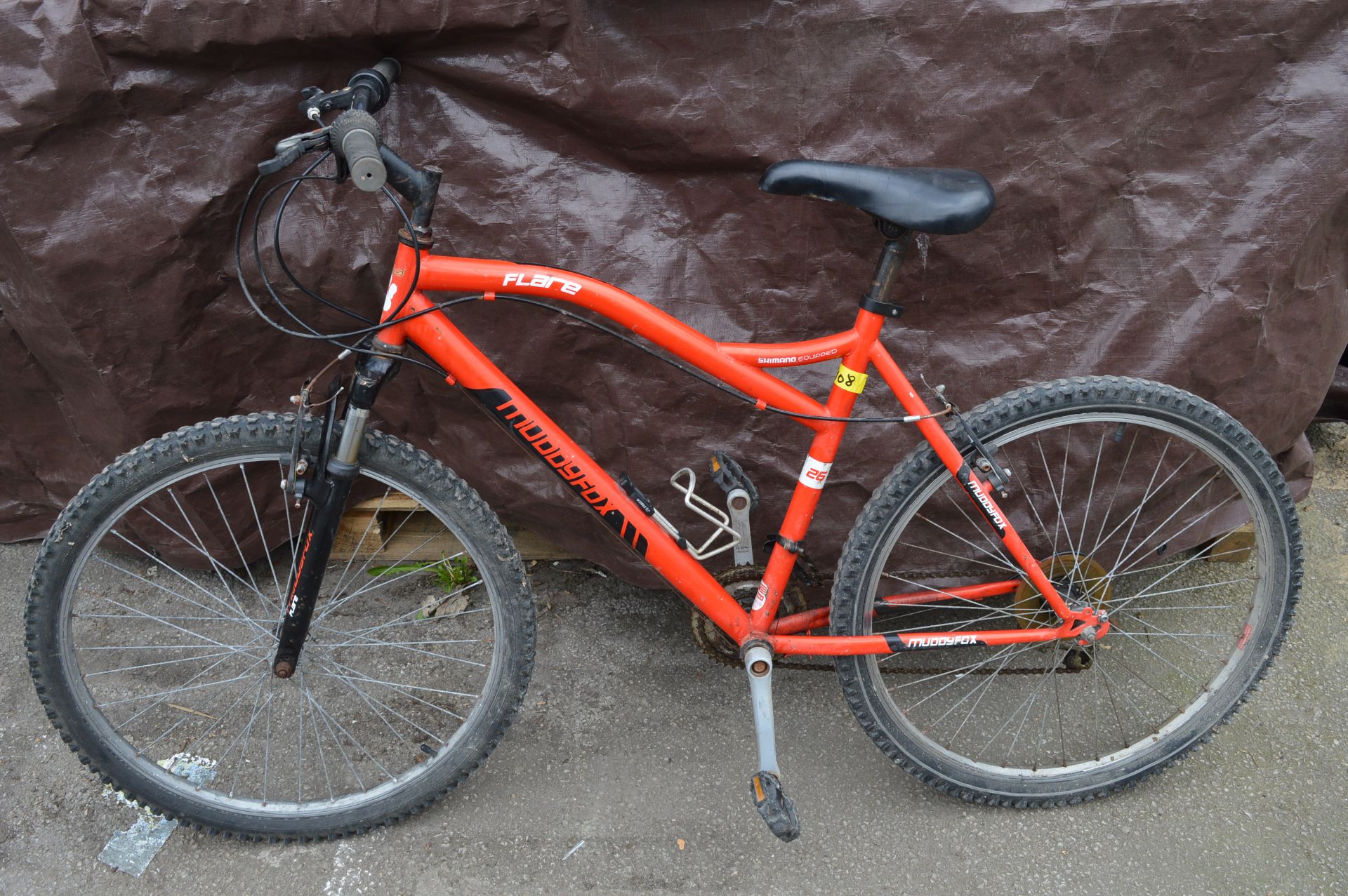 Muddy Fox Boy's Mountain Bike with Suspension (Red)