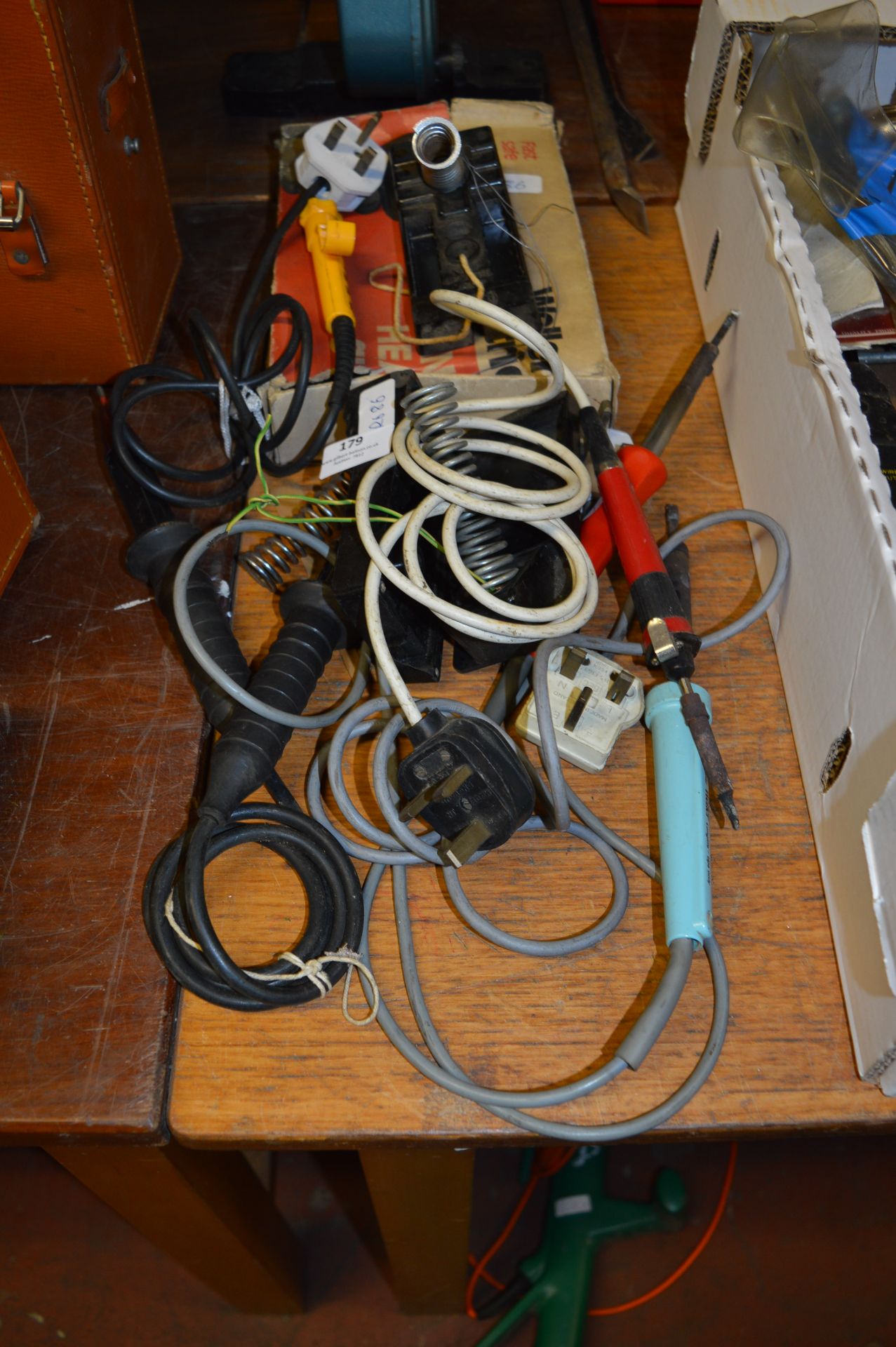 Quantity of Assorted Soldering Irons