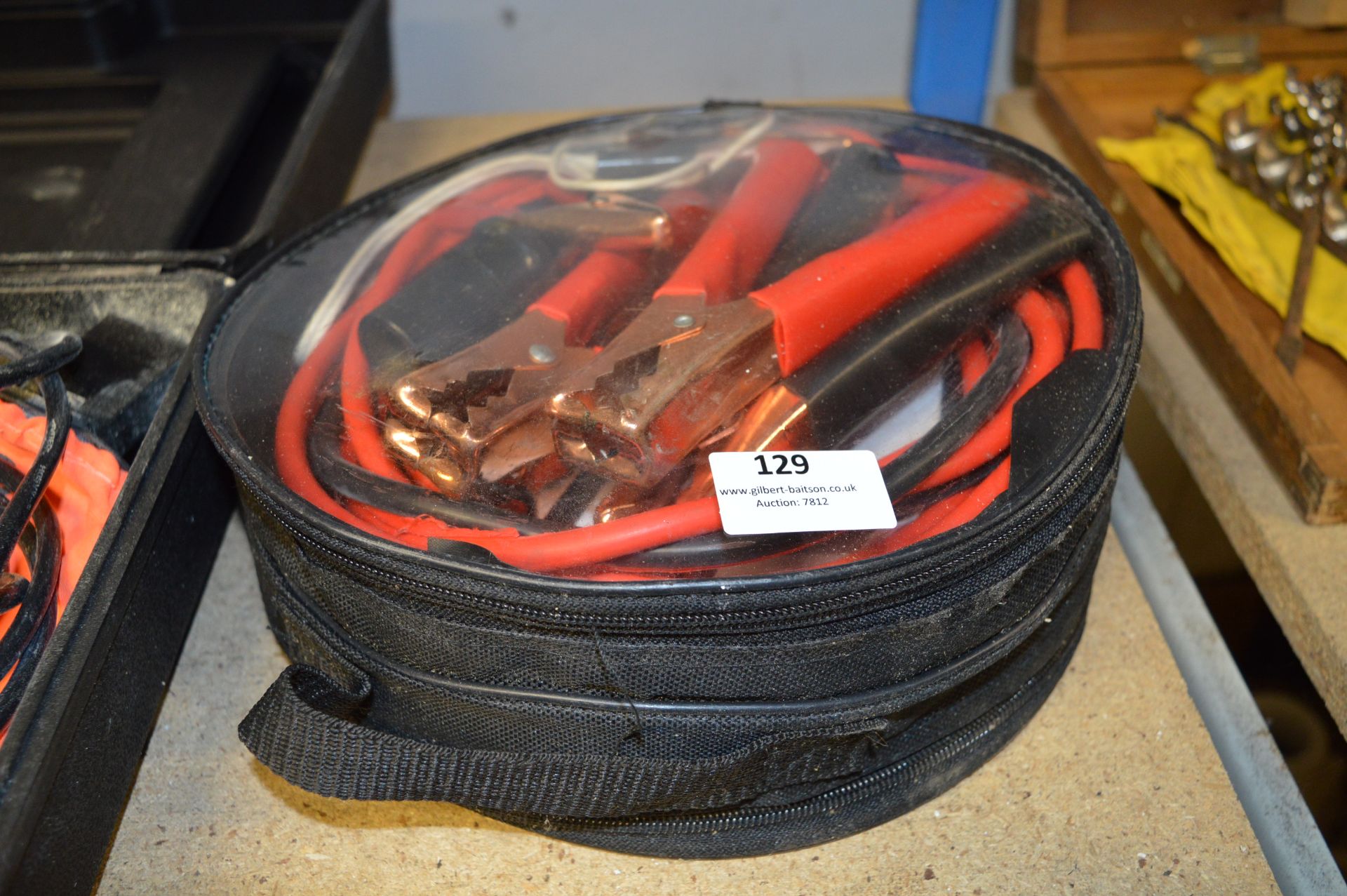 Set of Jump Leads and a Tow Rope