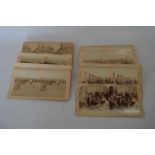 Underwood Stereoscopic Viewing Cards; Boer War 23 Cards