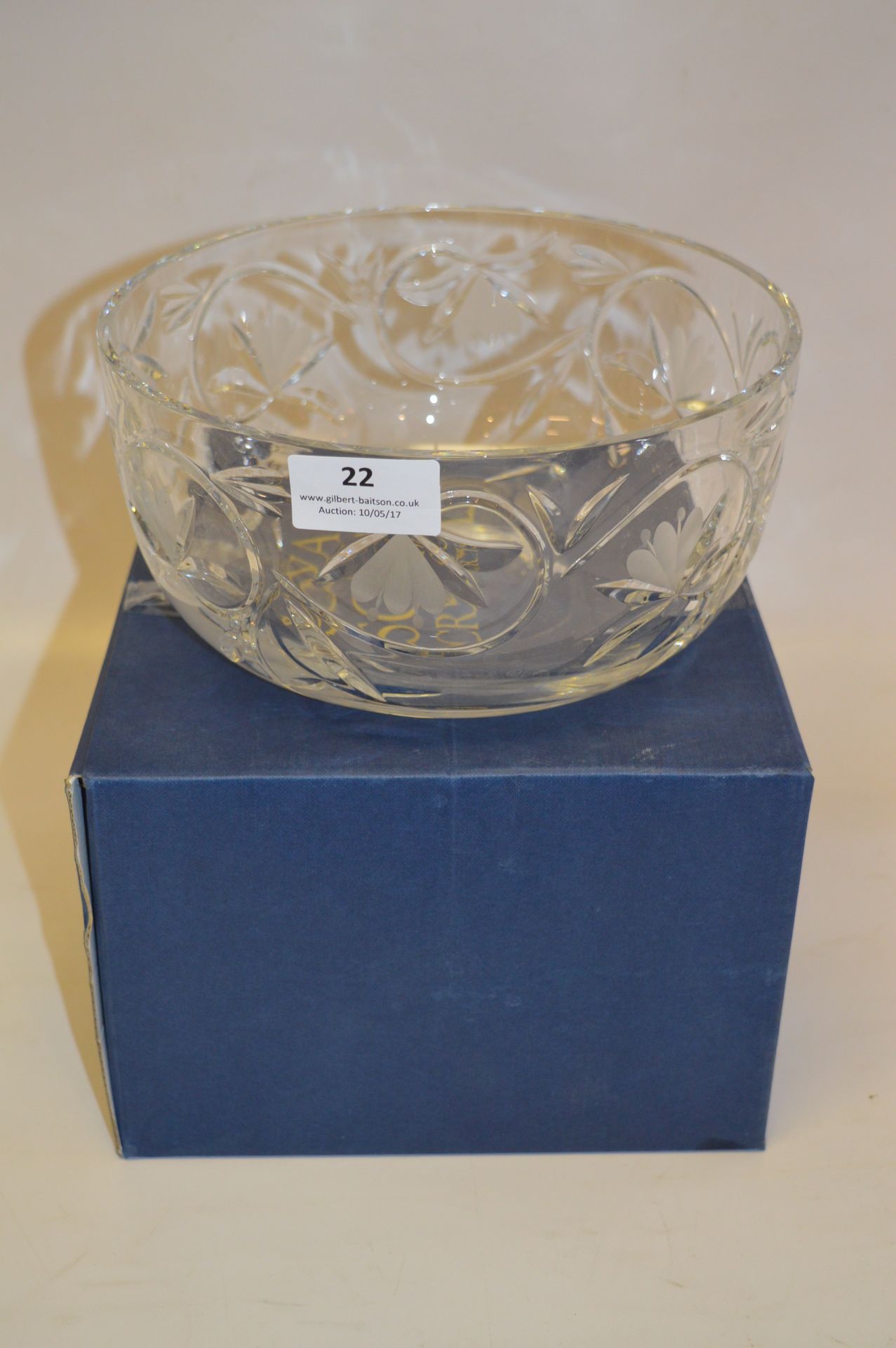 Royal Scot Crystal Fruit Bowl