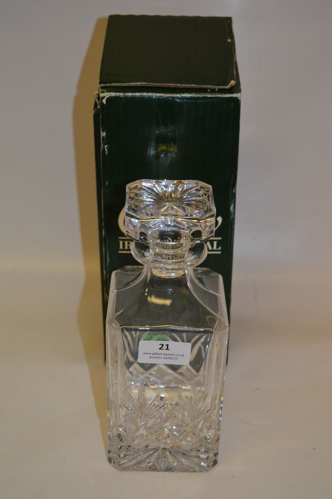 Galway Irish Crystal Decanter