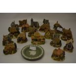 Collection of Nineteen Lilliput Lane Cottages and Buildings