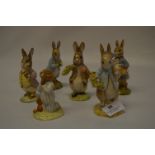 Beswick Royal Doulton Beatrix Potter Figures; Peter Rabbit, etc.