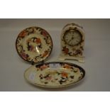 Masons Mandalay Clock, Dish and Side Plate