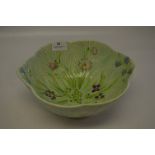 Beswick Fruit Bowl with Floral Decorations