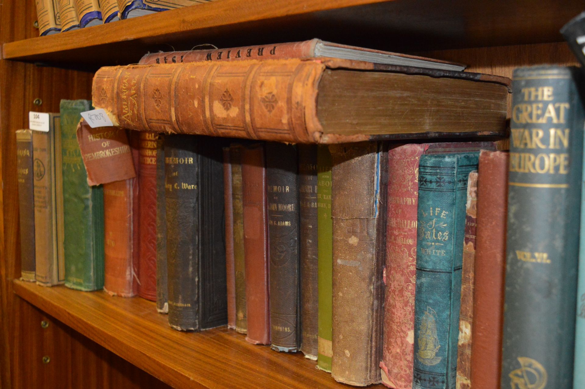 Collection of 19th and Early 20th Century Books