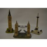 Lilliput Lane; Tower Bridge, Big Ben and Nelson's Column