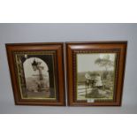 Pair of Framed Sutcliffe Photo Prints "Whitby"