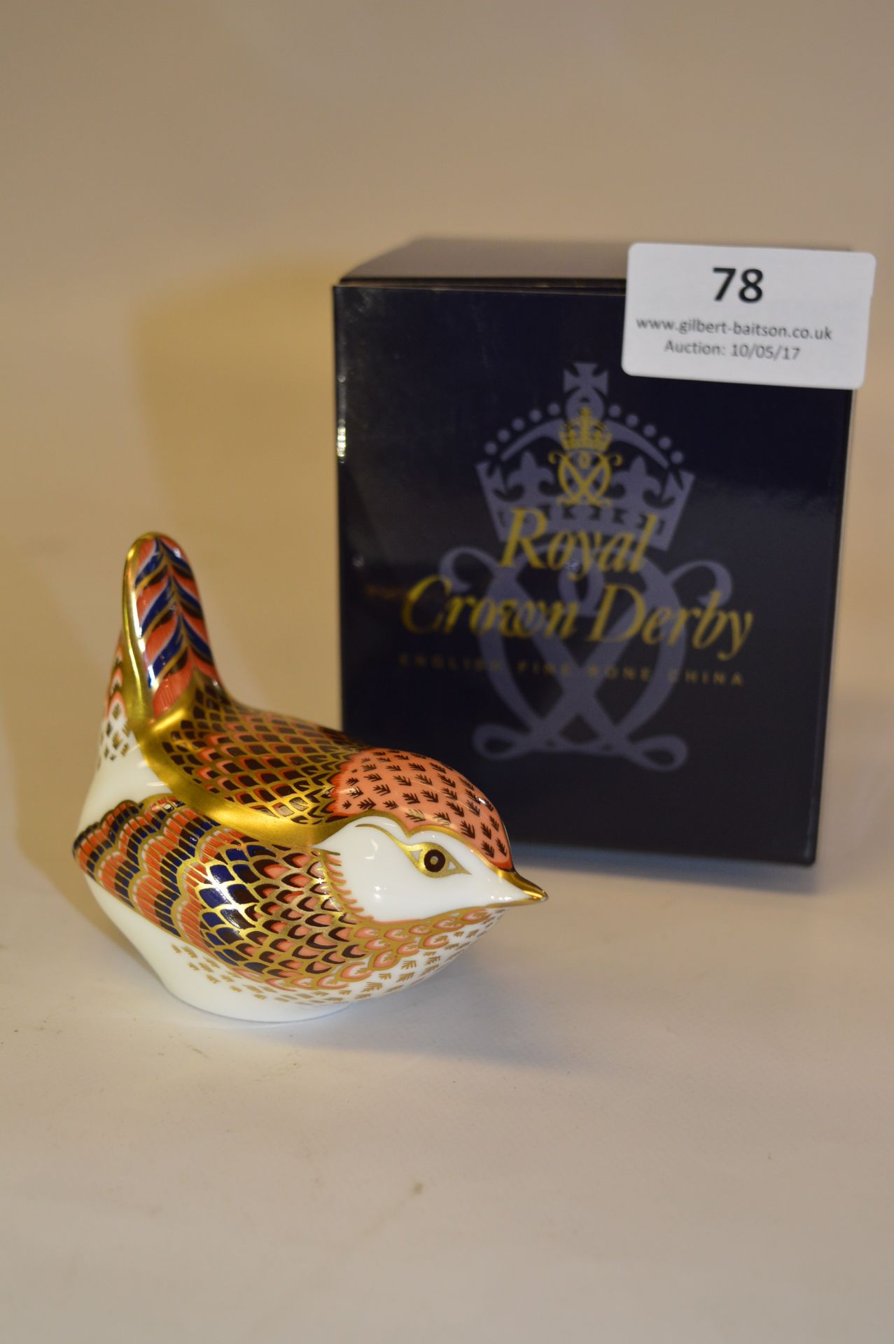 Royal Crown Derby Figure "Wren"