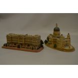 Lilliput Lane; Buckingham Palace and Saint Paul's Cathedral