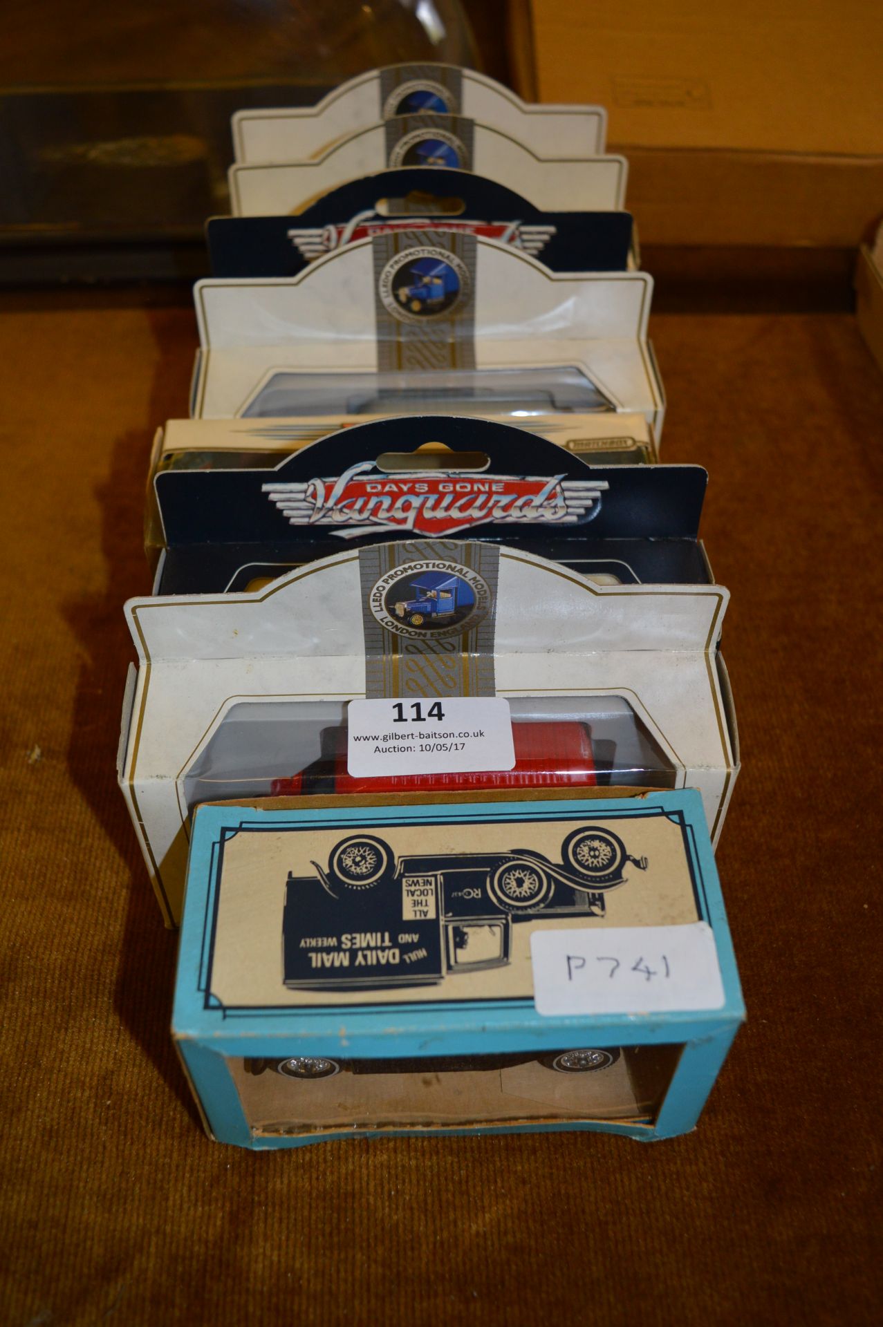 Eight Boxed Lledo, Days Gone and Dinky Vehicles