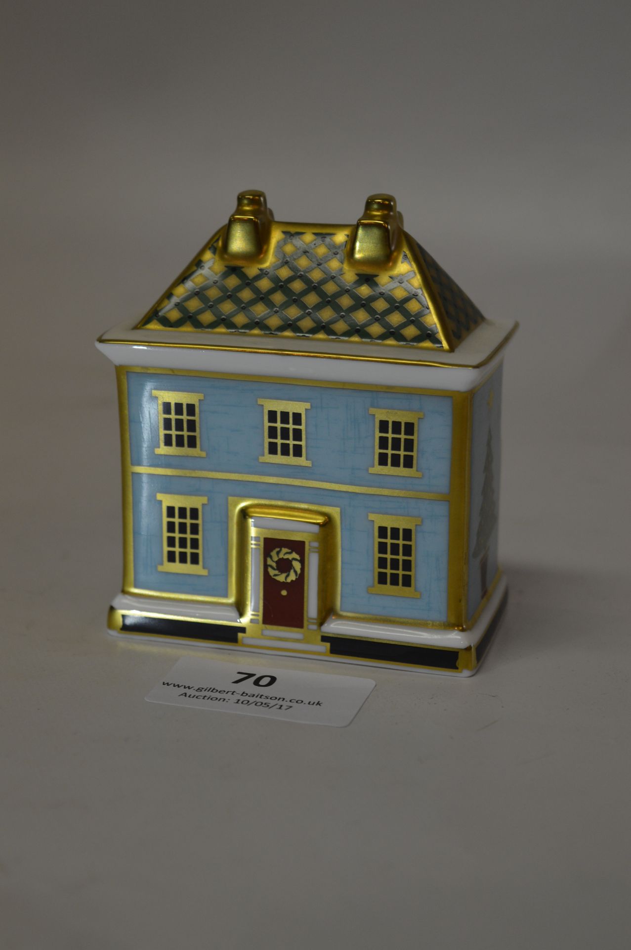 Royal Crown Derby Ornament "The Christmas Box"