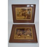 Pair of Framed Crystoleums