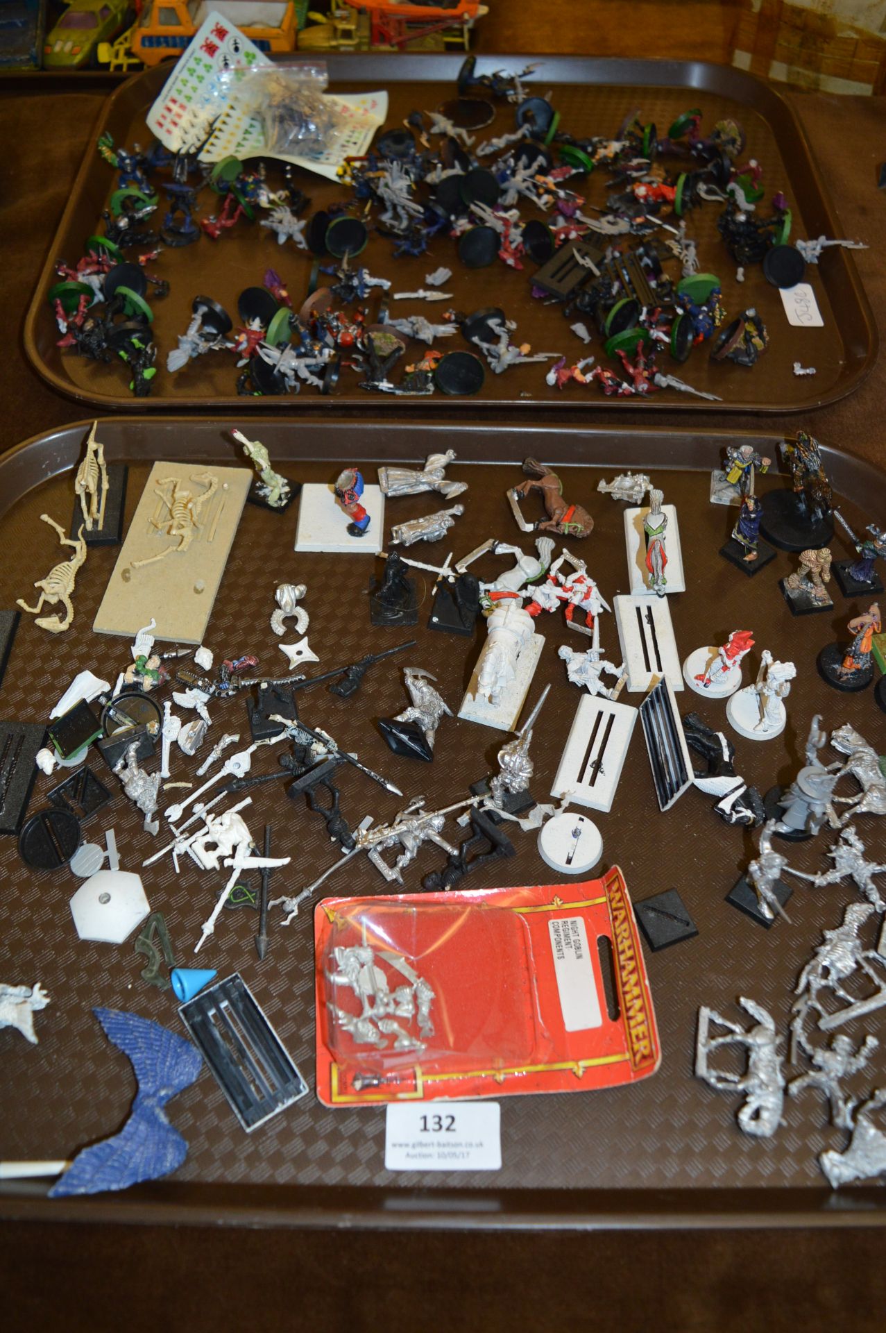 Collection of Warhammer Metal and Plastic Figures