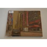 Oil on Canvas "New York City" by Hall Groat