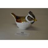 Royal Crown Derby Figure "Great Crested Tit"