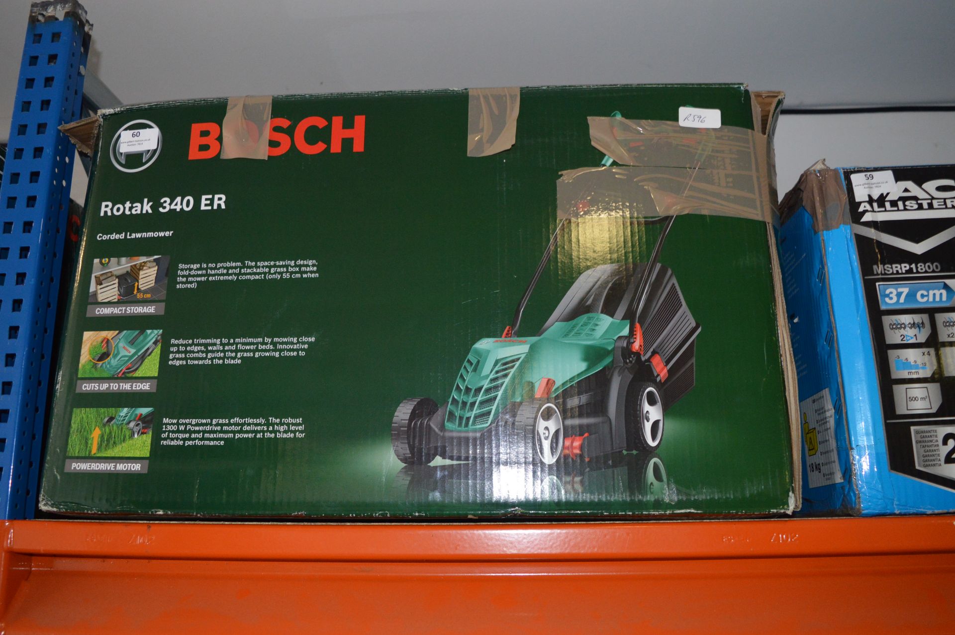 *Bosch Rotak 340ER Lawnmower