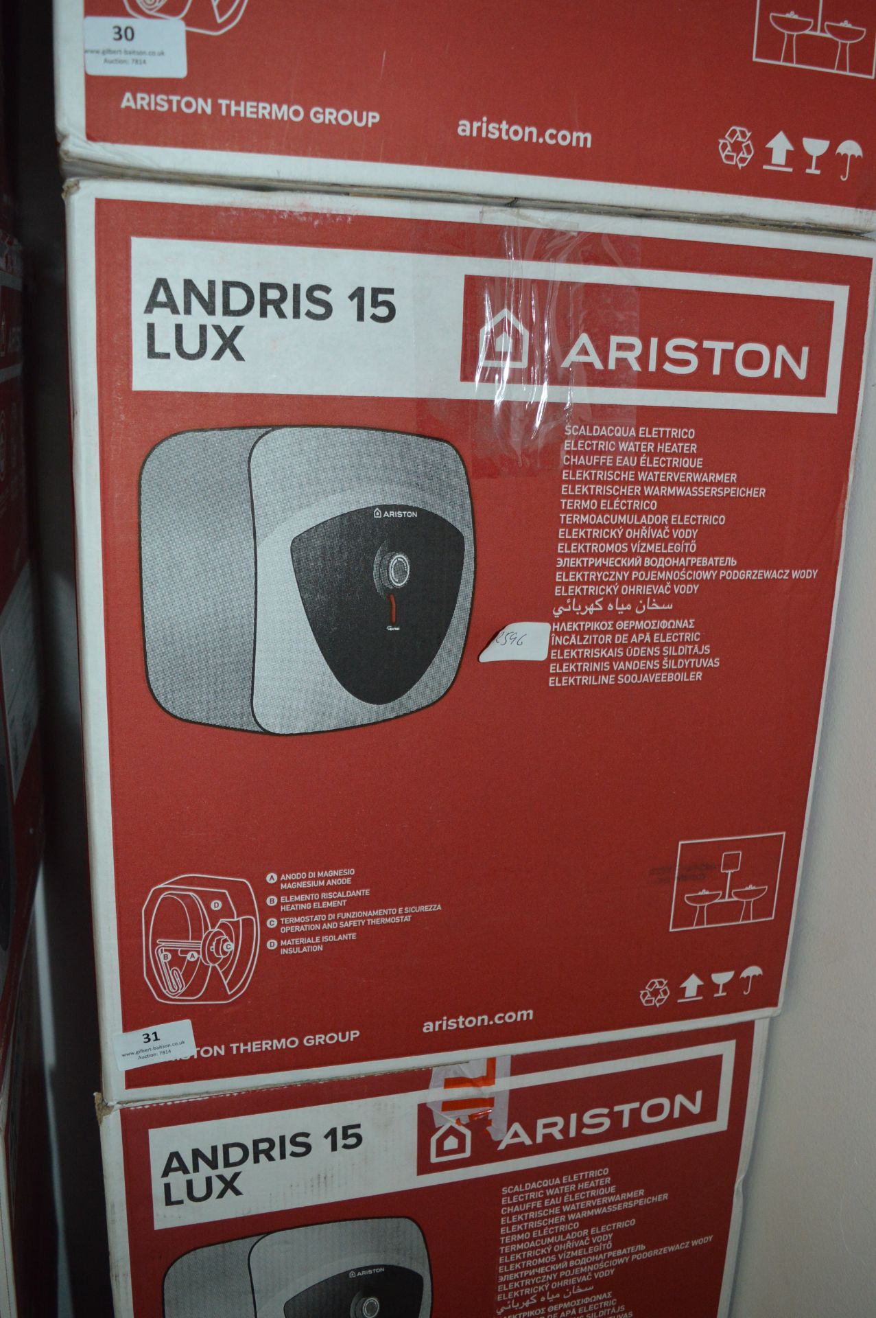 *Aristion Andrias Under Sink Water Heater