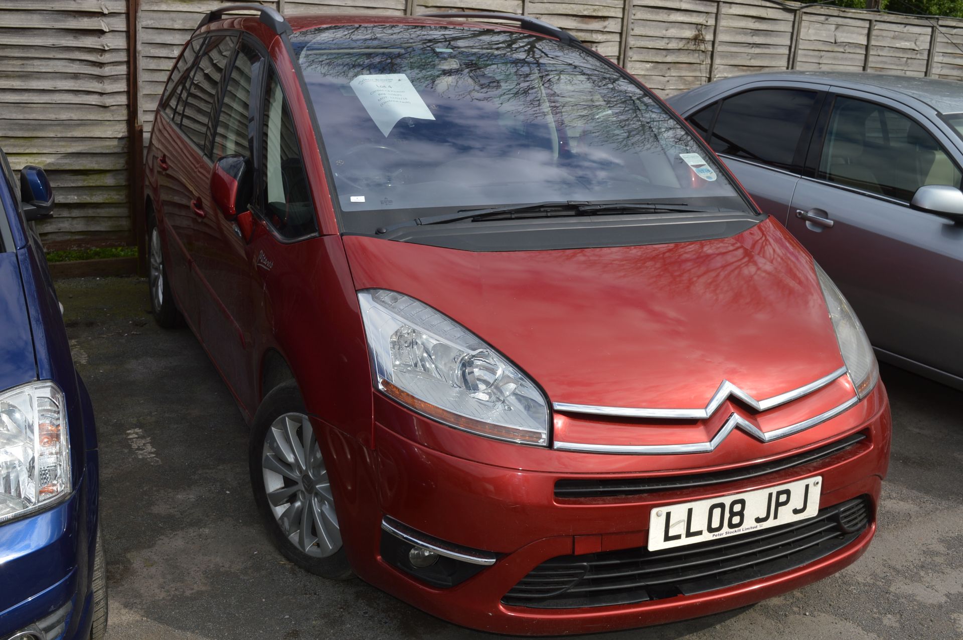 Citroen C4 Picasso Reg:LL08 JPJ MOT: Feb 2018 (ELECTRICAL FAULT) - Buyers Premium 10% + Internet