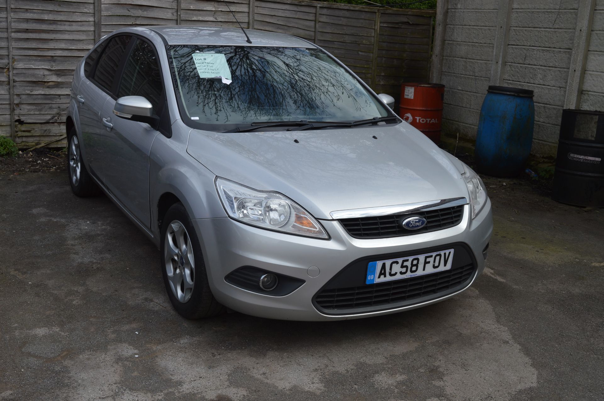 Ford Focus Reg: AC58 FOV MOT: April 2017 Mileage: 79900 - Buyers Premium 10% + Internet Surcharge if