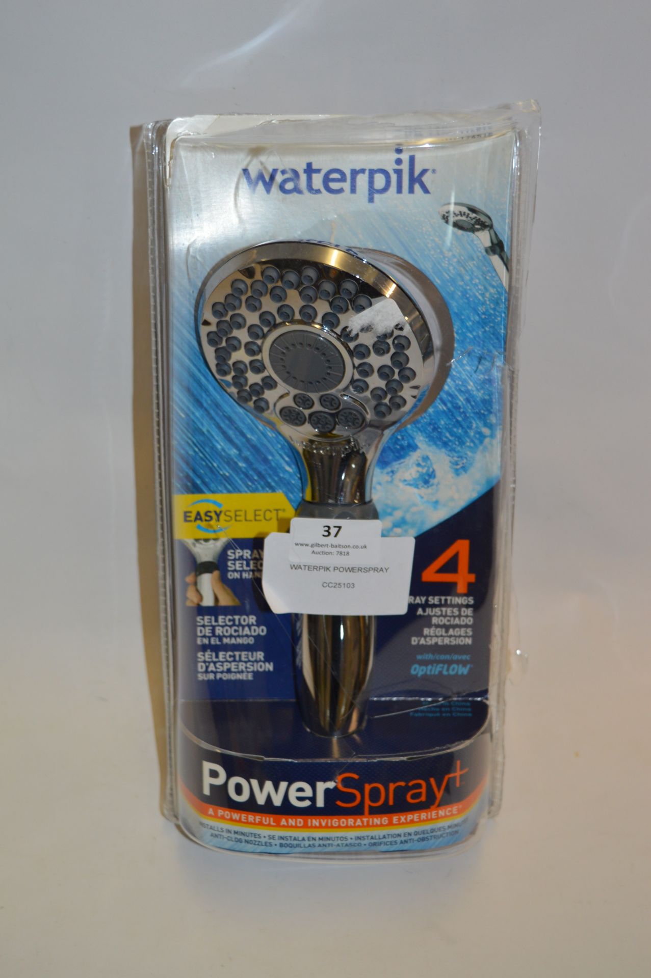 *WATERPIK POWERSPRAY SHOWER HEAD