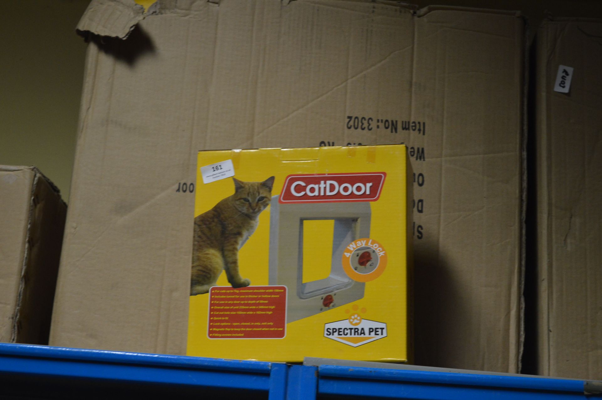 Box Containing Twelve Pet Doors