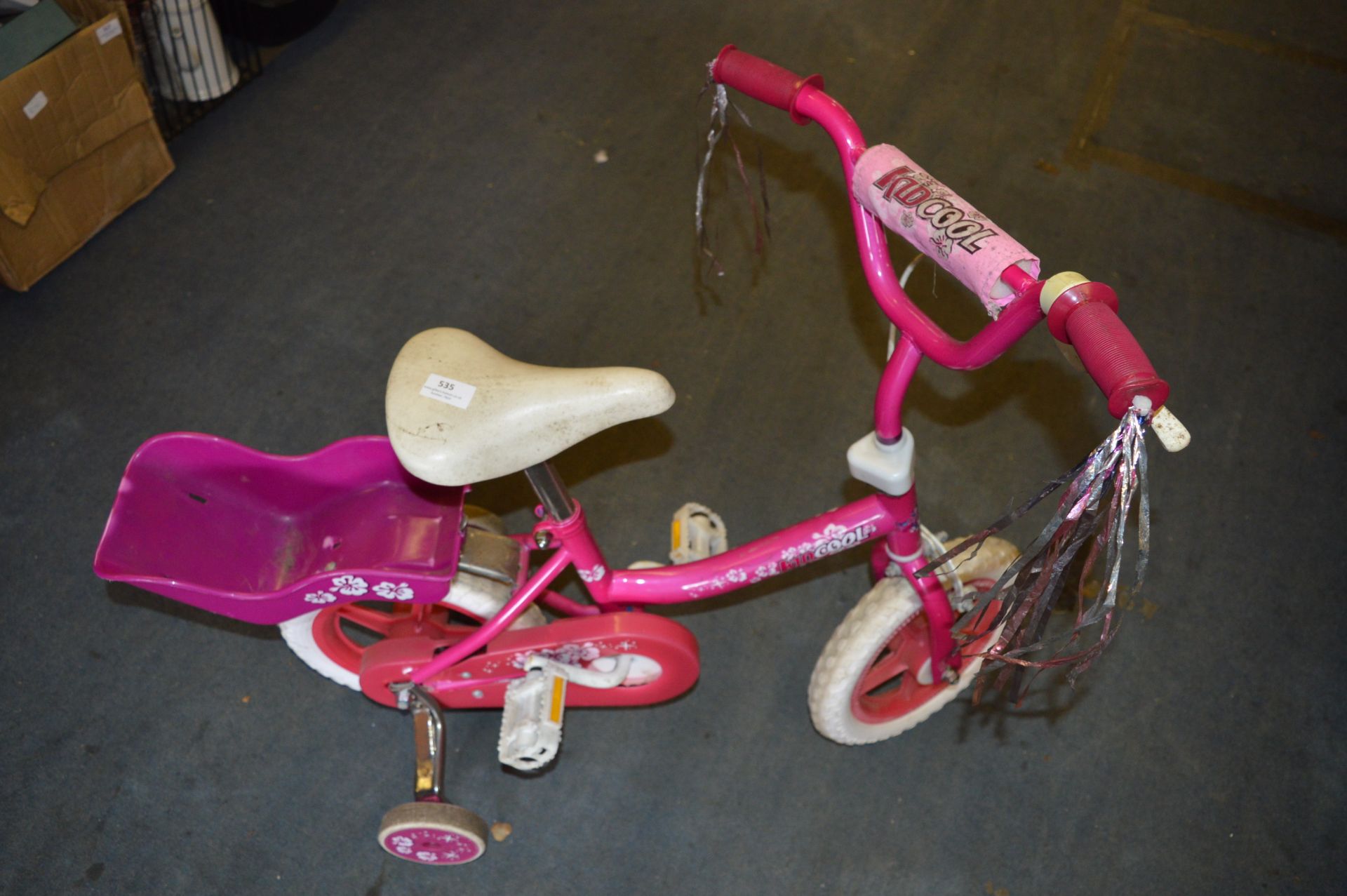 Girls Pink Kidcool Bicycle