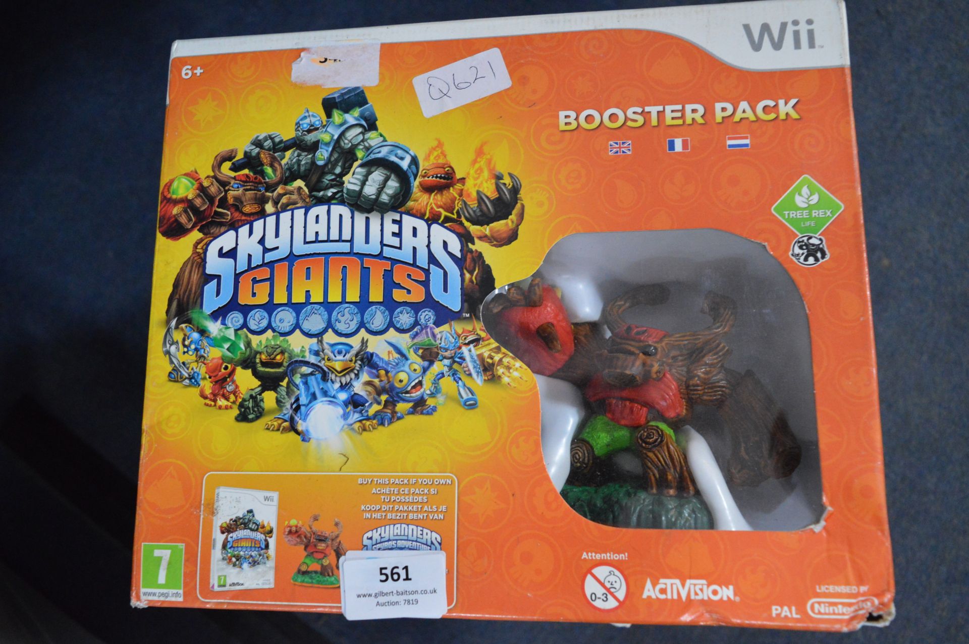 Wii Skylanders Giants Booster Packs x5