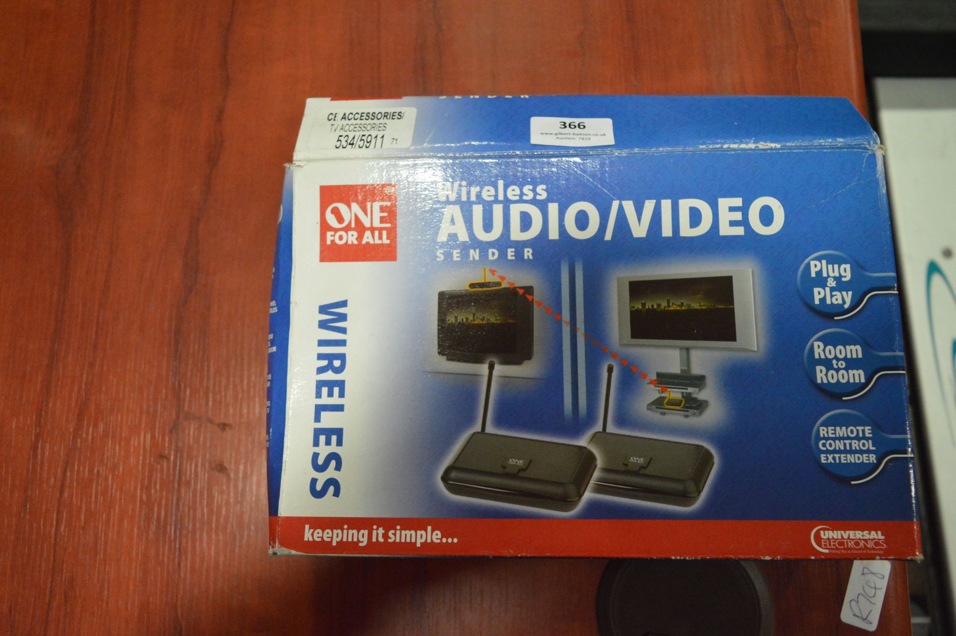 Wireless Audio/Video TV Accessory