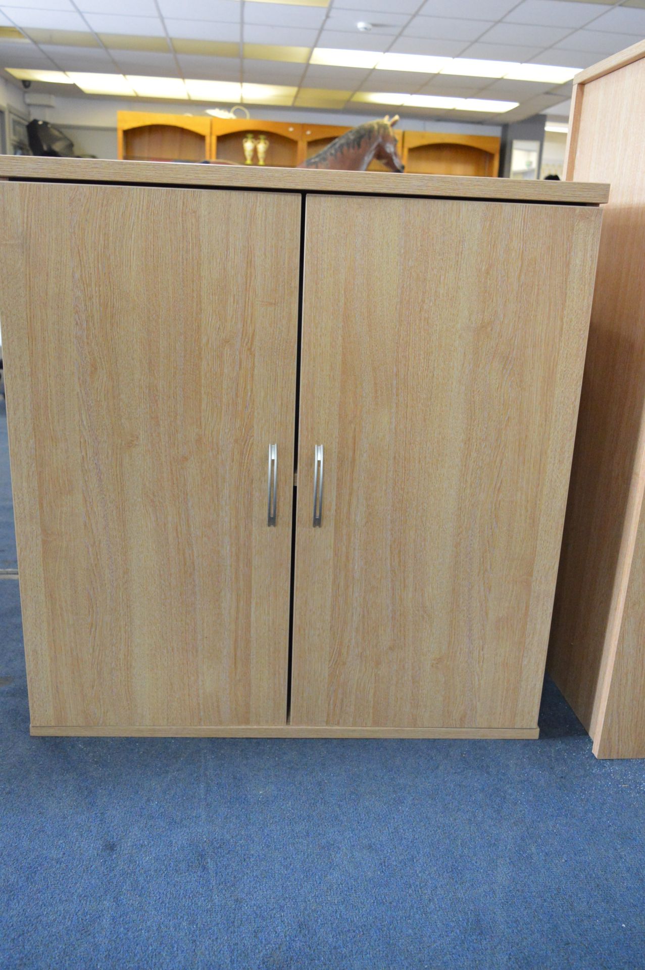 *Light Oak Office Cabinet