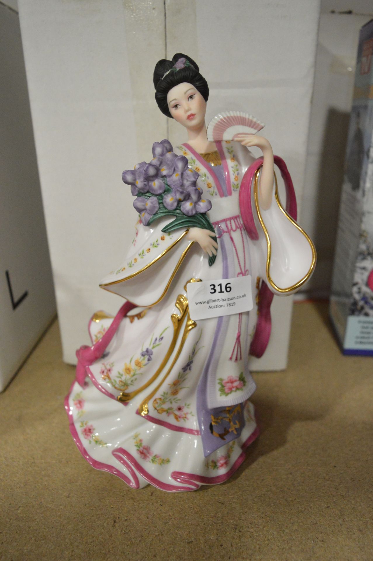 Danbury Mint Figurine "Iris Princess"